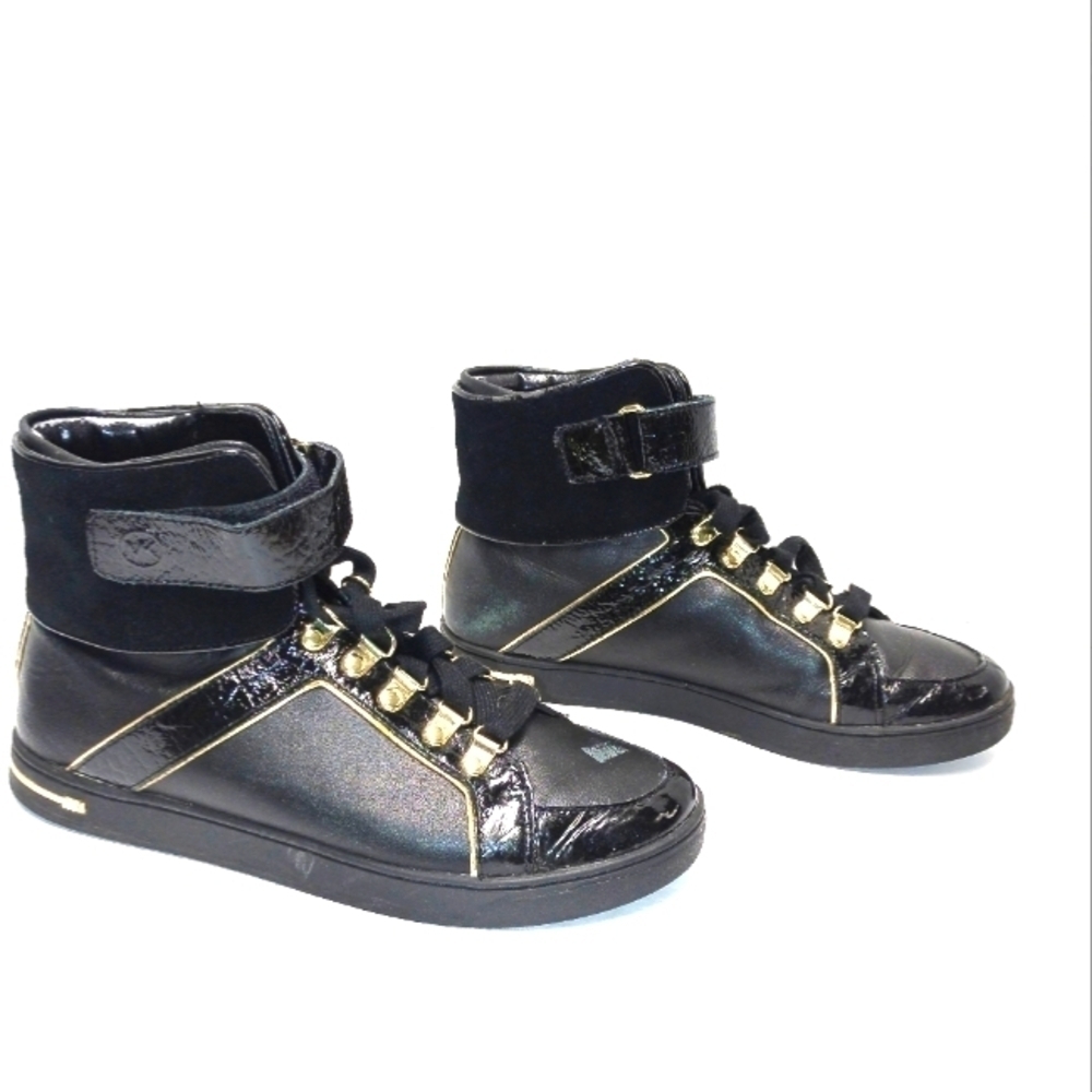 Michael Kors women's boots ankle lace up black Size: 8